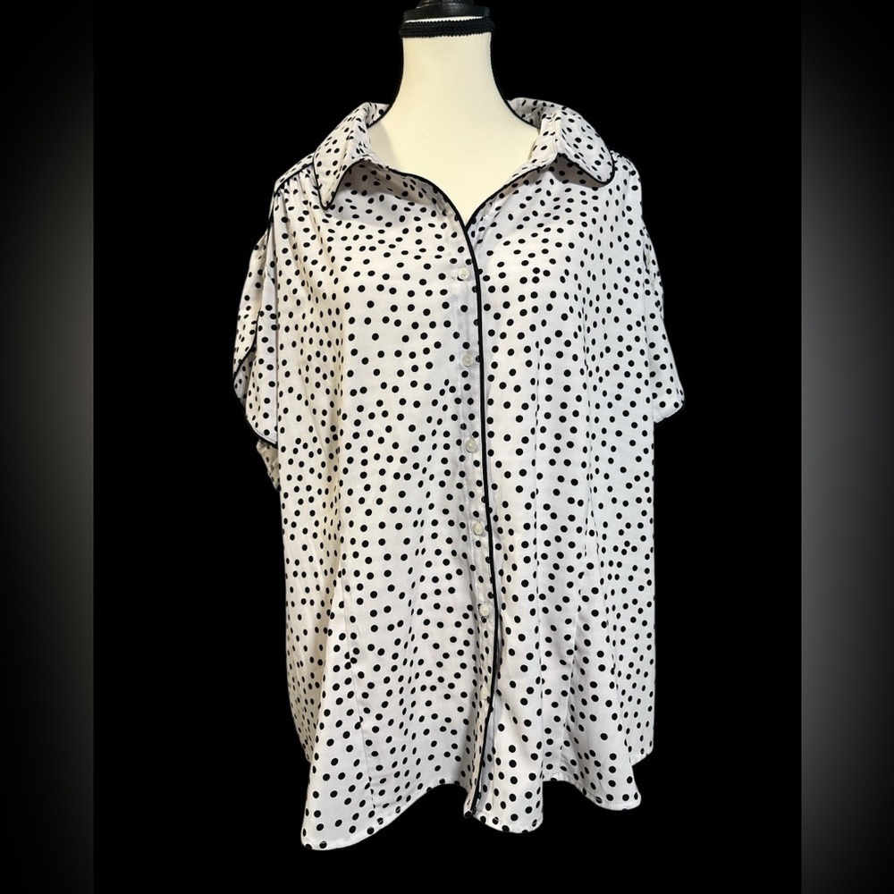 Polka Dot Women's Blouse